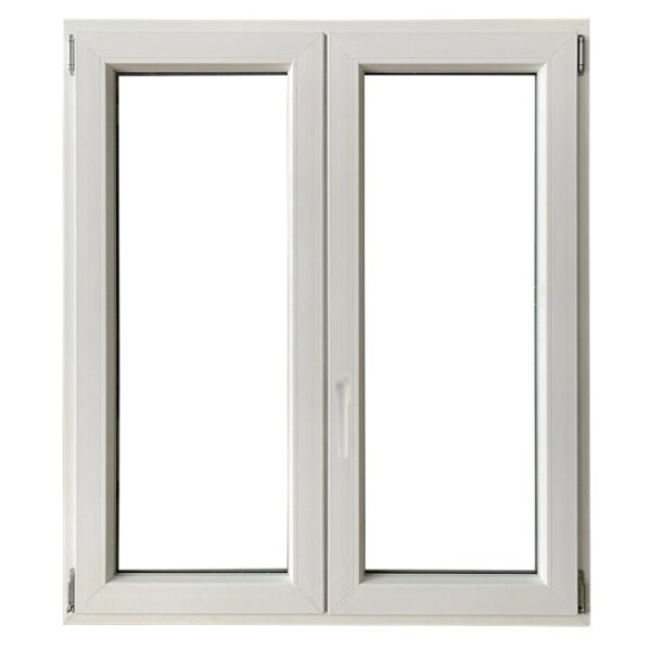 Finestra in PVC bianca a due ante per la tua casa.