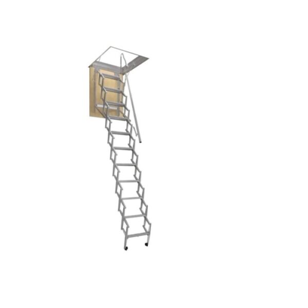 Scala retrattile per soffitta 70x90 cm H315 cm