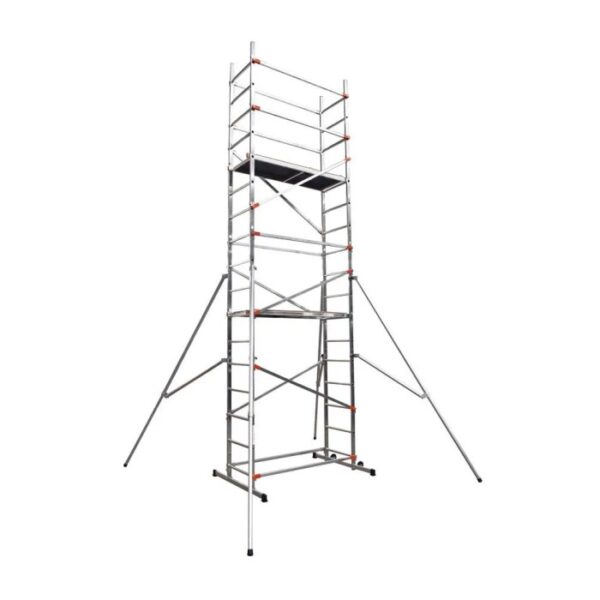 Trabattello in alluminio e alzata Fast&Lock 400/600 5,18 m