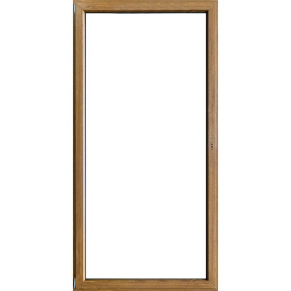 Telaio per finestra in PVC t.b.t. effetto legno.