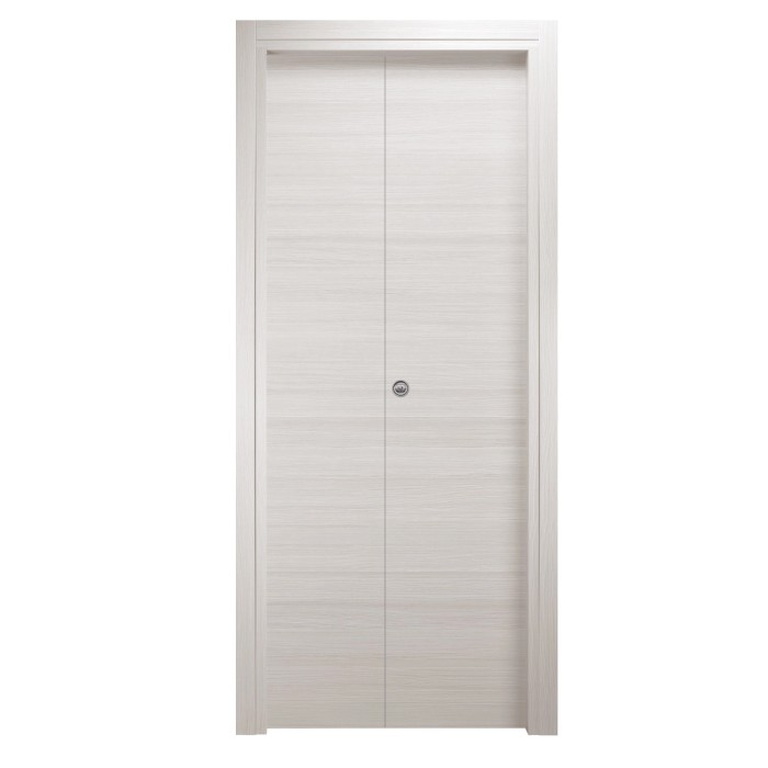 t.b.t. Porta interna, porta in legno bianca con serratura
