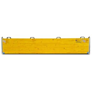Foglio bituminoso rettangolare giallo t.b.t. con maniglie per impermeabilizzazione tetti.