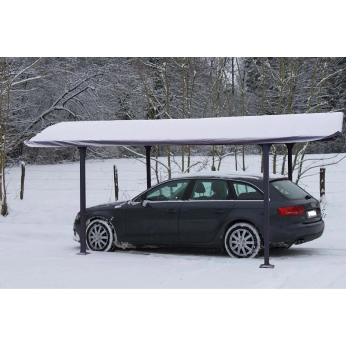 Telo di protezione in poliestere/PVC per carport 485x300 cm