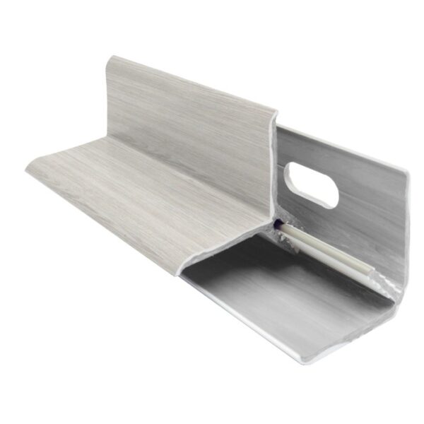 Rivestimento murale t.b.t. effetto legno, ideale per interni.