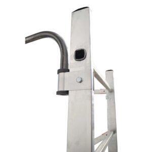 Trabattello pieghevole in alluminio Gierre 1,46x0,64 cm H max 2,97 m
