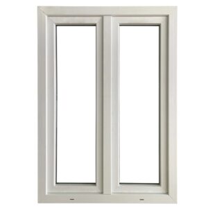 Finestra in PVC bianca t.b.t. a due ante per OBI