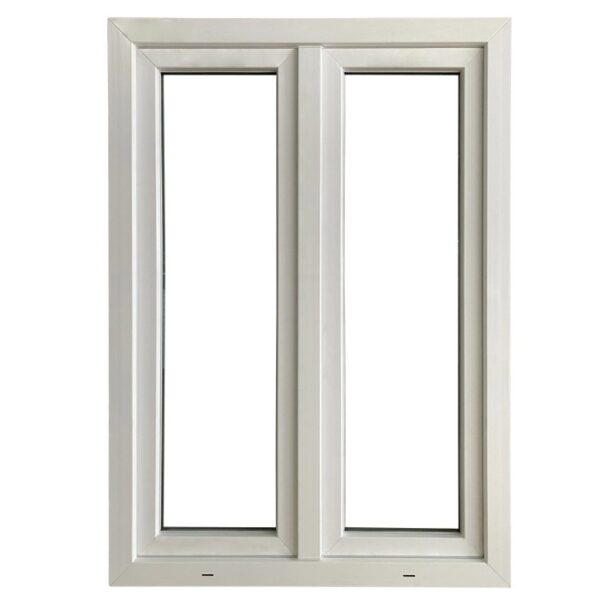 Finestra in PVC bianca t.b.t. a due ante per OBI
