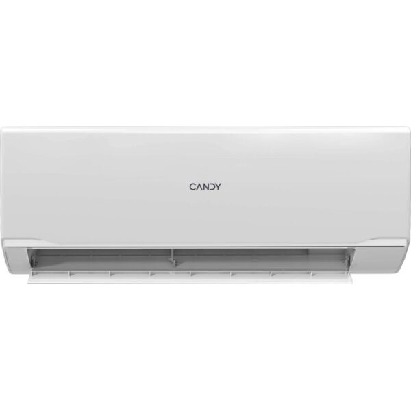Condizionatore Candy bianco per una temperatura ambiente confortevole.