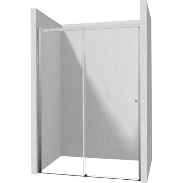 Porta doccia scorrevole Idrostile 170x200 cm Cromo