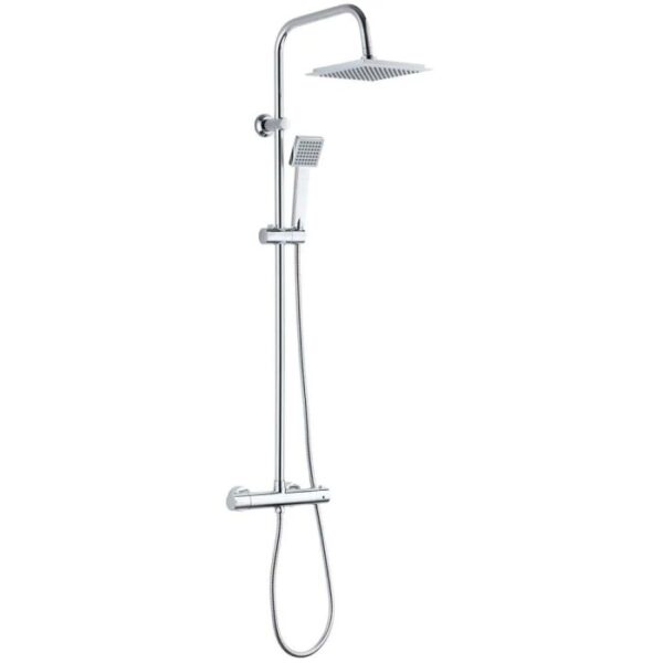 Colonna doccia miscelatore termostatico Idrostile valvole antiriflusso cromo