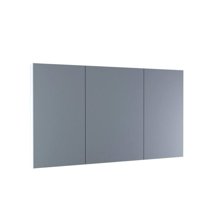 Mobile specchio grigio t.b.t. per il bagno.