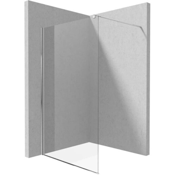 Parete doccia walk-in Idrostile 1200x2000 mm cromo