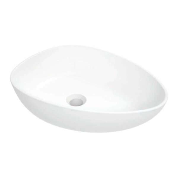 Lavabo da appoggio Idrostile 350x140 mm bianco