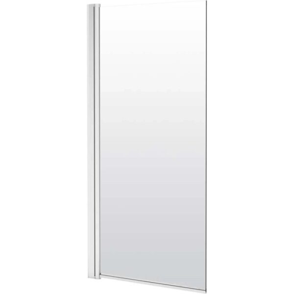Parete vasca da bagno Foria Idrostile 80x140 cm cromo