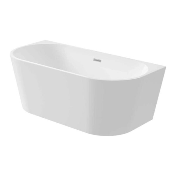 Vasca da bagno Limonar 170 cm a parete o freestanding bianco in acrilico