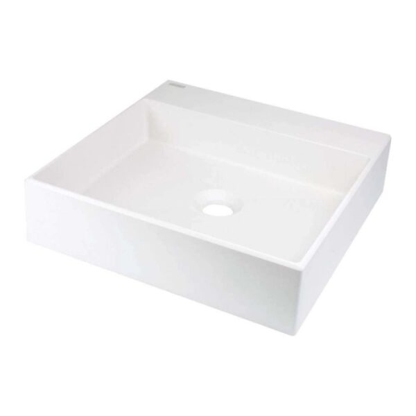 Lavabo appoggio granito Puerto Padre Idrostile foro rub 400x400 mm alabastro