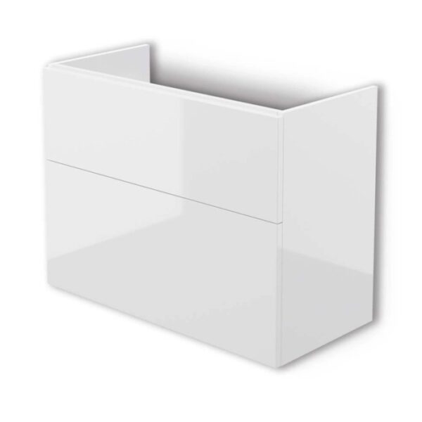 Mobile lavabo senza piano Idrostile 800x600 mm bianco brillante