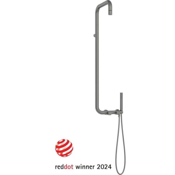 Colonna doccia miscelatore Idrostile premio Red Dot Ø42 mm titanio