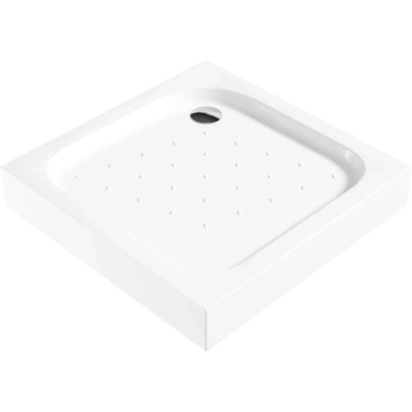 Piatto doccia quadrato Idrostile Punk con coperchio 90x90 cm bianco