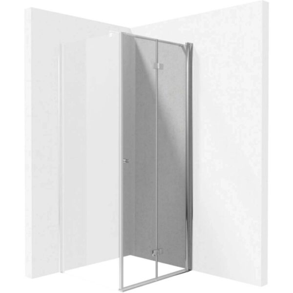 Porta doccia pieghevole Idrostile 700x2000 mm cromo