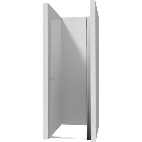 Porta doccia battente Idrostile 80x200 cm Cromo