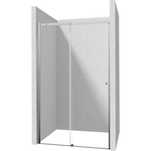 Porta doccia scorrevole Idrostile 160x200 cm Cromo