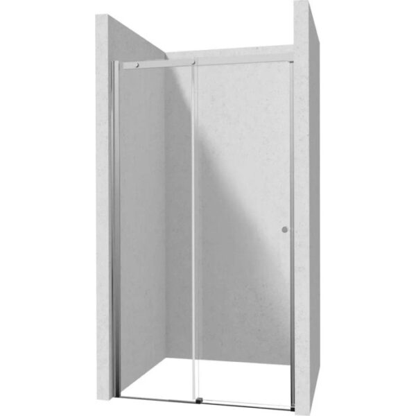 Porta doccia scorrevole Idrostile 110x200 cm Cromo