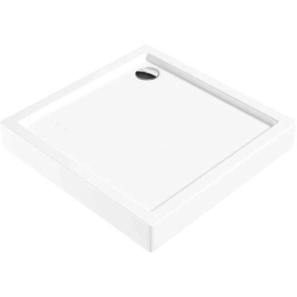 Piatto doccia acrilico quadrato Idrostile Genio 90x90 cm bianco