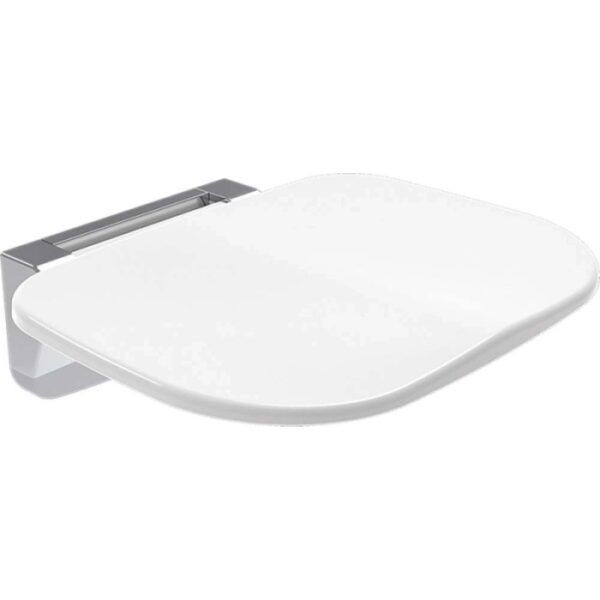 Sedile - sgabello per doccia pieghevole bianco 34,9 x 12,9 cm
