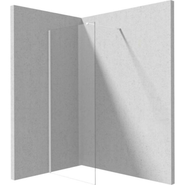 Parete doccia a scomparsa Idrostile 900x1950 mm bianco