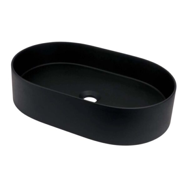Lavabo da appoggio granito Limonar Idrostile 350x125 mm Nero