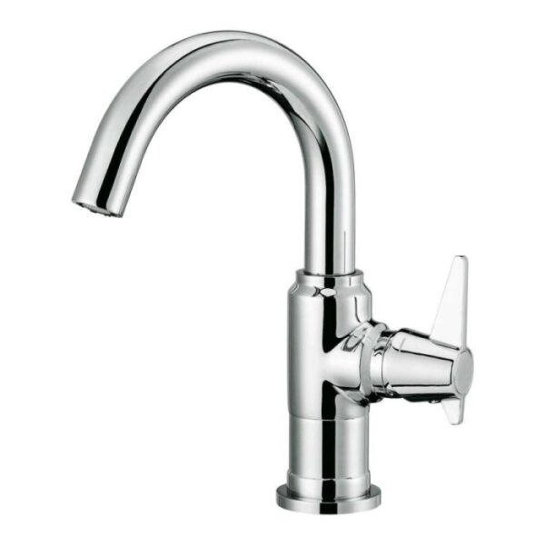 Miscelatore lavabo Madruga cromo H65 L265 P375 mm