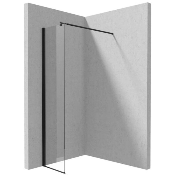 Parete doccia walk-in Idrostile 300x2000 mm nero