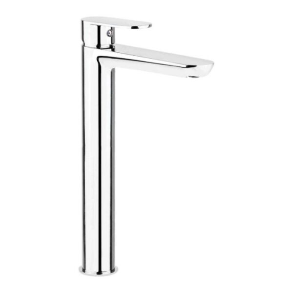 Miscelatore lavabo Batabanó alto ECO cromo H75 L220 P470 mm