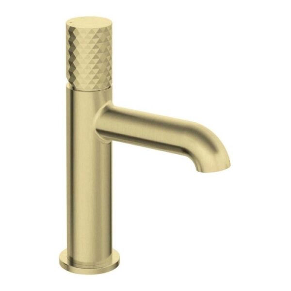 Miscelatore lavabo Iguará oro spazzolato