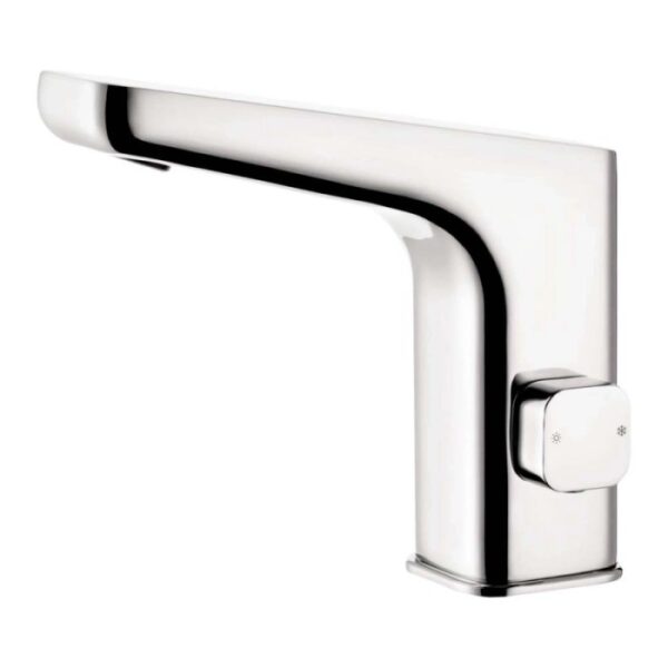 Miscelatore lavabo Bolondrón senza contatto controllo temp. 230/6V cromo