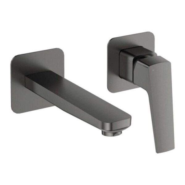 Miscelatore lavabo Placetas a incasso titanio