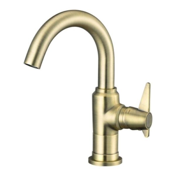 Miscelatore lavabo Madruga in ottone H65 L265 P375 mm