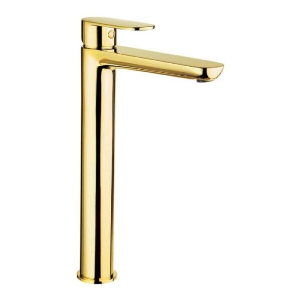Miscelatore lavabo Batabanó alto oro