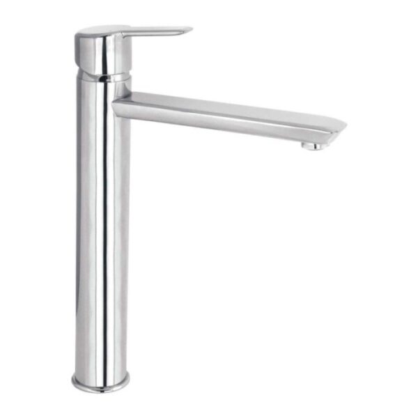 Miscelatore lavabo Rodas alto cromo H70 L270 P500 mm