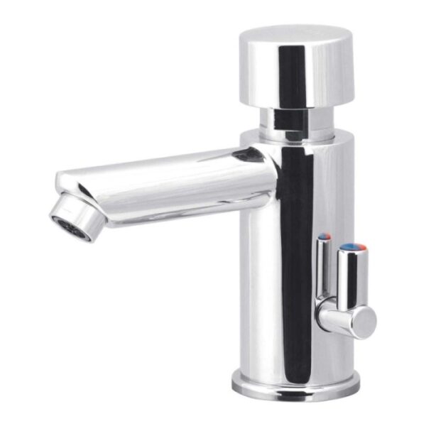 Miscelatore lavabo Palmarito a chiusura automatica senza tappo chiusura