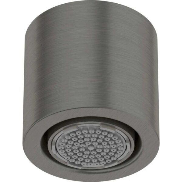 Soffione doccia fisso 1 funzione ø42 mm Limonar titanio