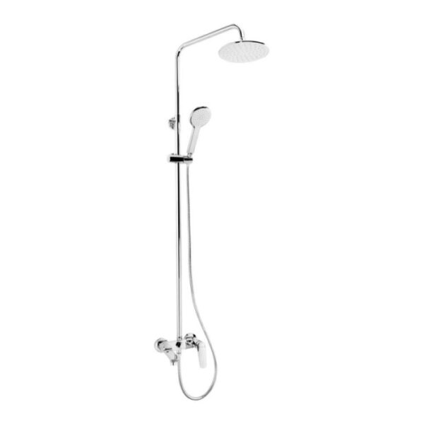 Colonna doccia miscelatore vasca Idrostile riduzione flusso Ø210 mm cromo