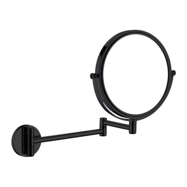 Specchio makeup con braccio di estensione23,2x28,2 cm nero