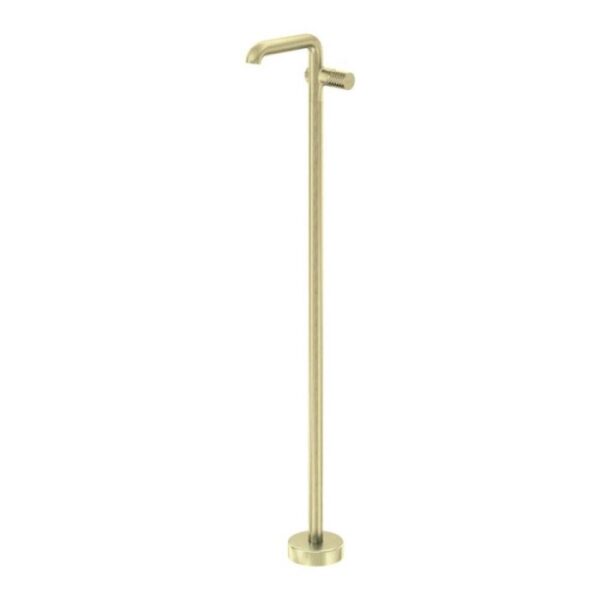 Miscelatore lavabo Iguará a libera installazione oro spazzolato
