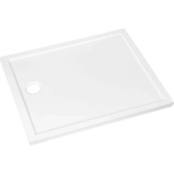 Piatto doccia acrilico rettangolare Idrostile Praim 100x90 cm bianco