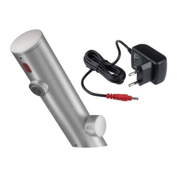 Miscelatore lavabo Catalina controllo temp. 230/6V acciaio spazzolato