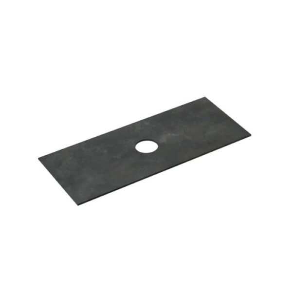 Top bagno gres Caren fascia "A" foro per lavabo appoggio sp 1,2 cm 135,5x46,5 cm