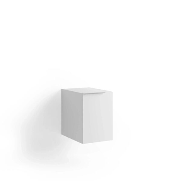 Mobile bagno base sospesa Caren 1 anta 50x50x45,8 cm acero