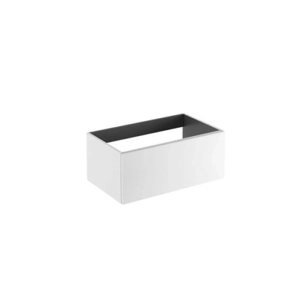 Mobile bagno base sospesa lavabo Caren 1 cassetto 35x105x50 cm bianco
